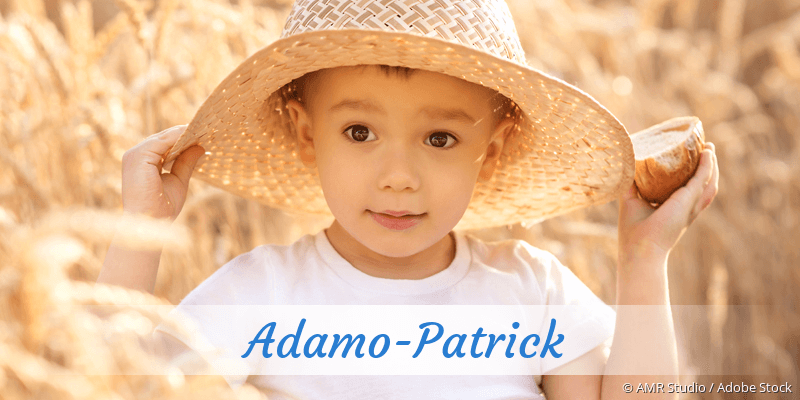 Baby mit Namen Adamo-Patrick