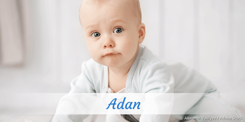 Baby mit Namen Adan