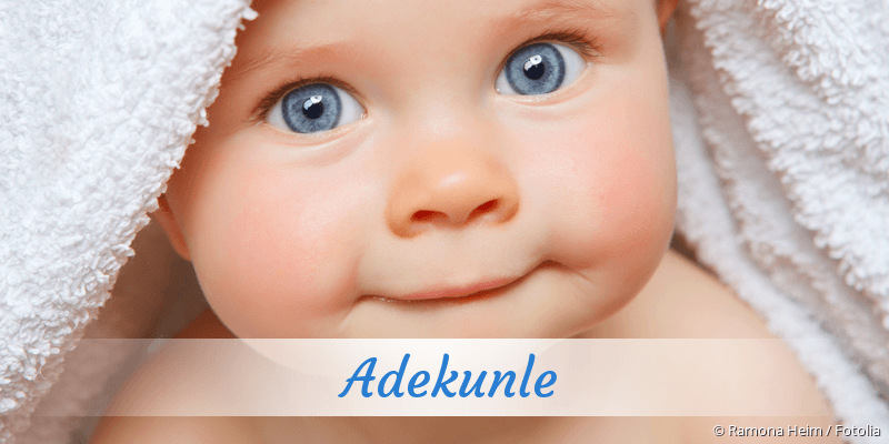 Baby mit Namen Adekunle