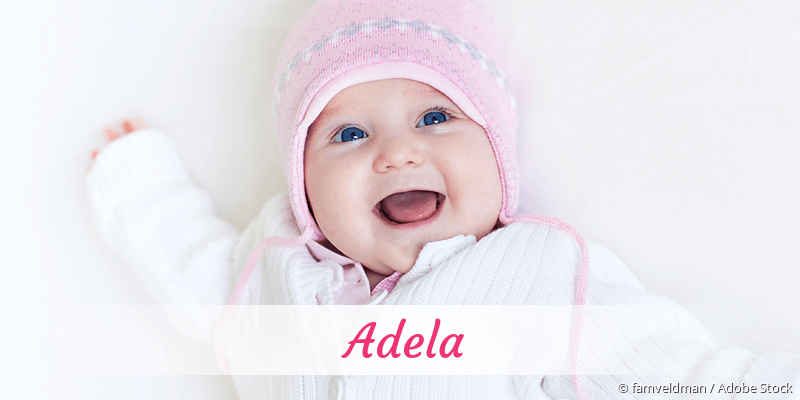 Baby mit Namen Adela