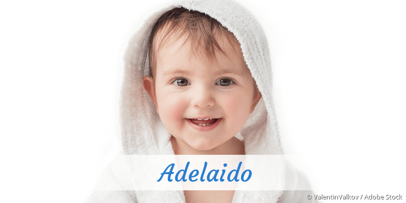Name Adelaido als Bild