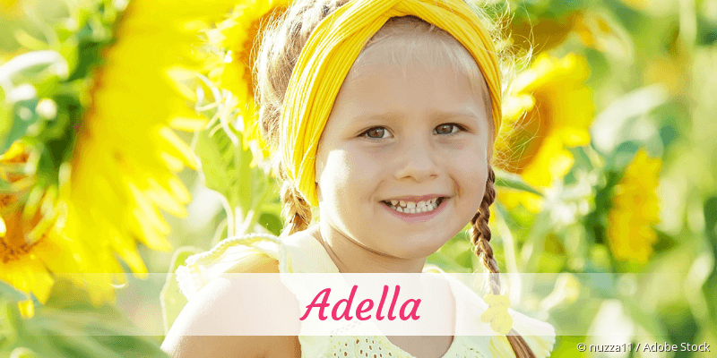 Baby mit Namen Adella