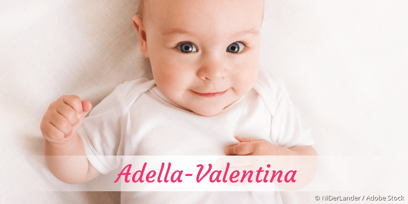 Baby mit Namen Adella-Valentina