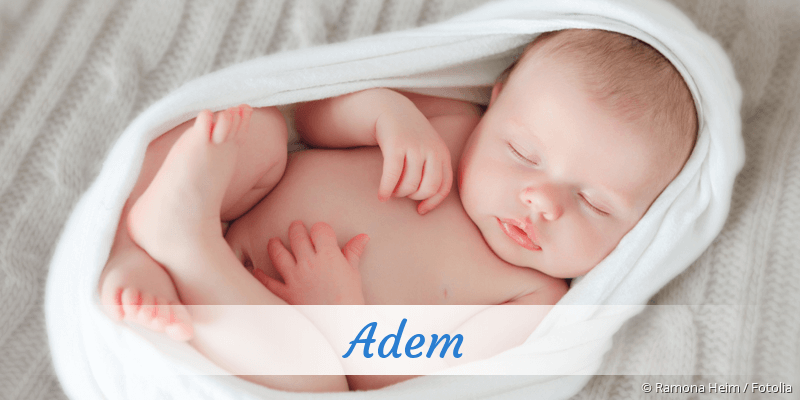 Baby mit Namen Adem