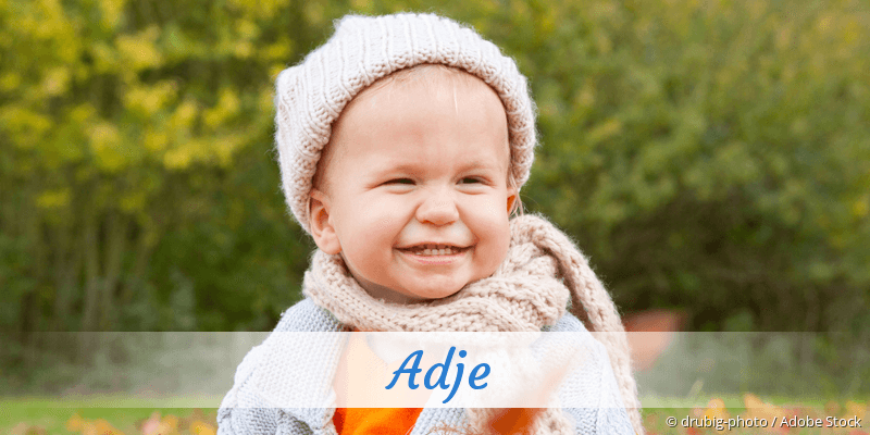 Baby mit Namen Adje