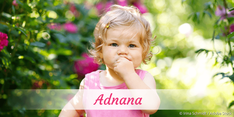 Baby mit Namen Adnana