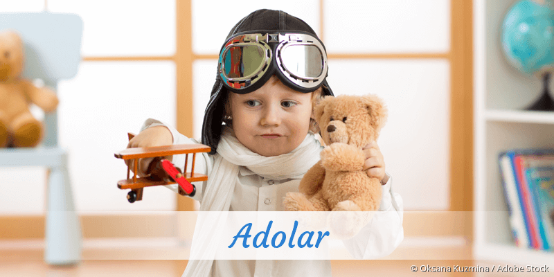 Baby mit Namen Adolar
