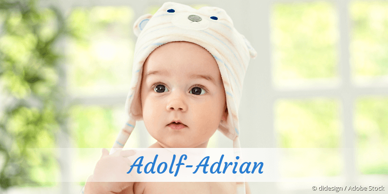 Baby mit Namen Adolf-Adrian