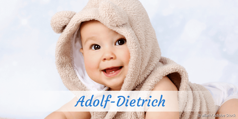 Baby mit Namen Adolf-Dietrich
