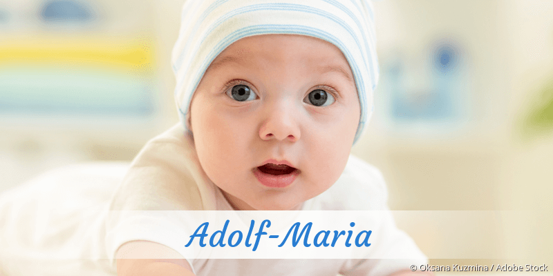 Baby mit Namen Adolf-Maria