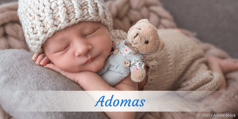 Baby mit Namen Adomas