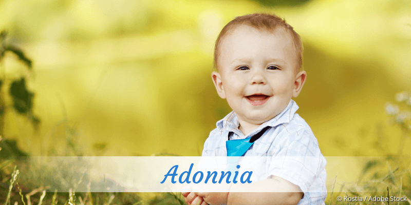 Baby mit Namen Adonnia