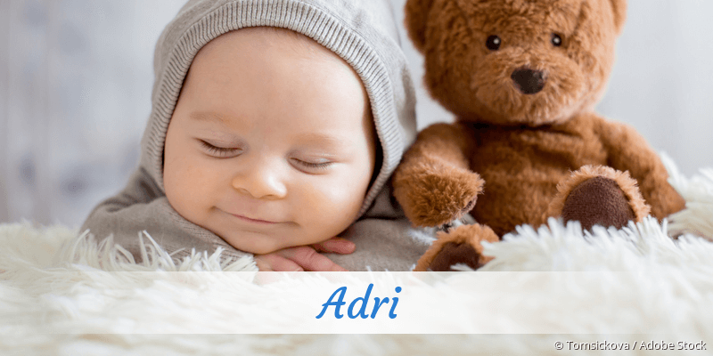 Baby mit Namen Adri