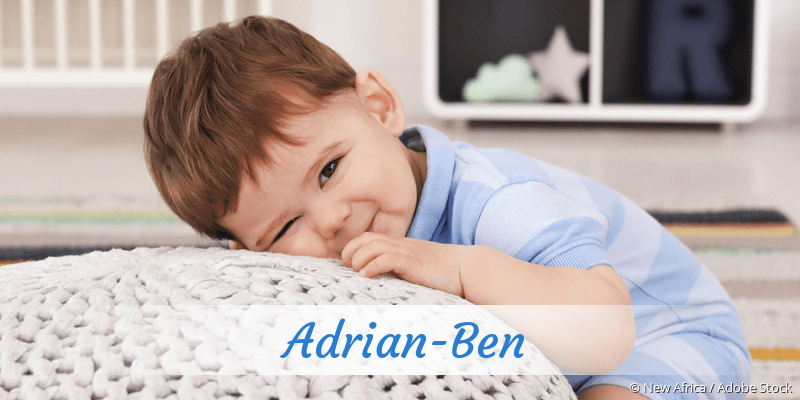 Baby mit Namen Adrian-Ben