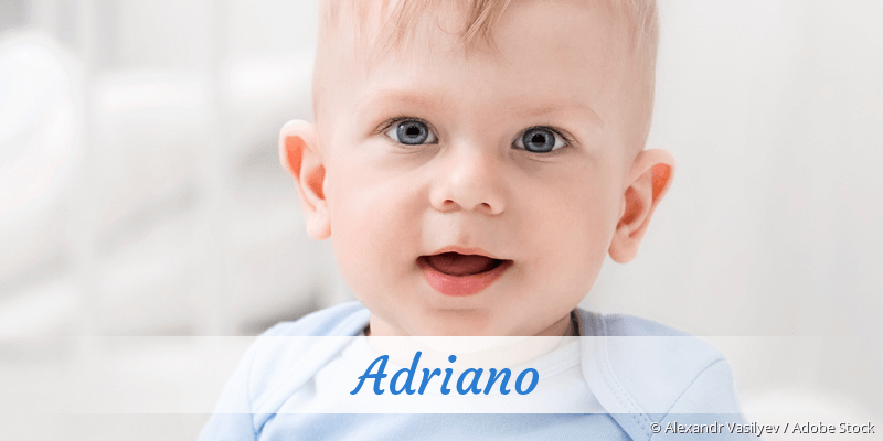 Baby mit Namen Adriano