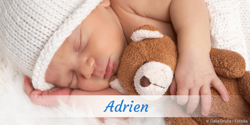 Baby mit Namen Adrien