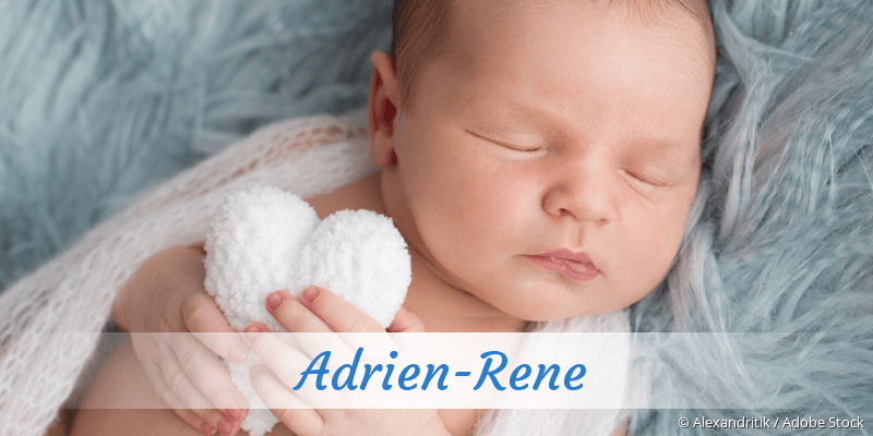Baby mit Namen Adrien-Rene