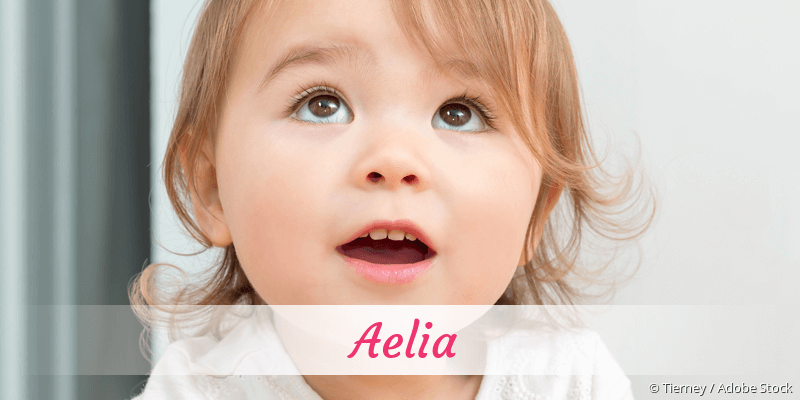 Baby mit Namen Aelia