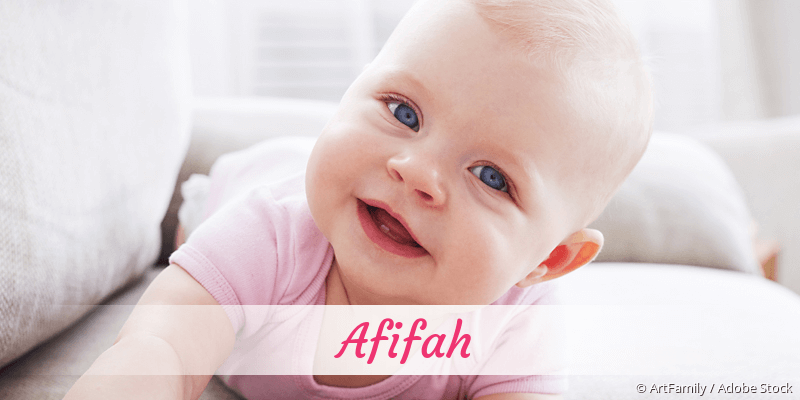 Baby mit Namen Afifah