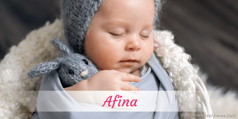 Baby mit Namen Afina