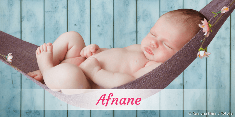 Baby mit Namen Afnane