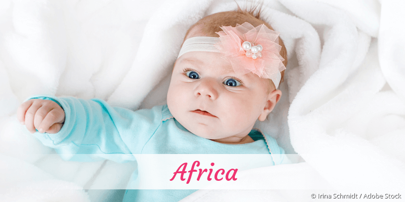 Baby mit Namen Africa