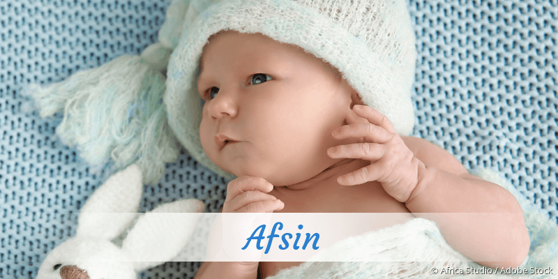 Baby mit Namen Afsin