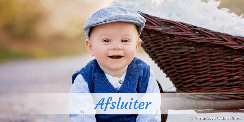 Baby mit Namen Afsluiter