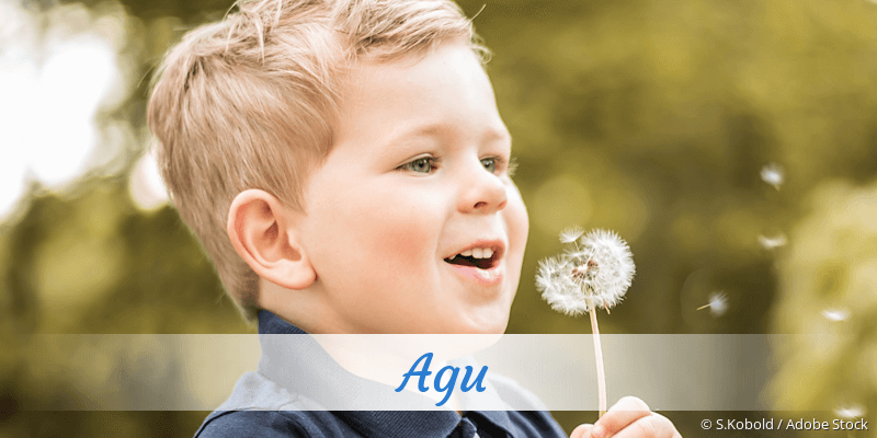 Baby mit Namen Agu
