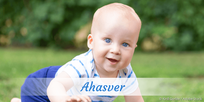 Baby mit Namen Ahasver