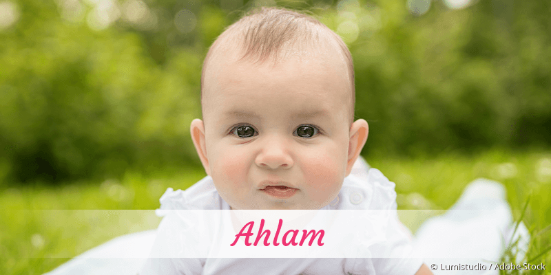 Baby mit Namen Ahlam