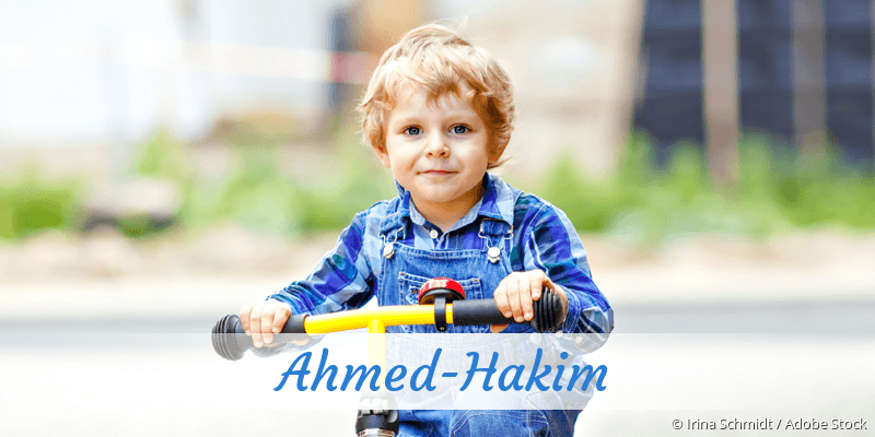 Baby mit Namen Ahmed-Hakim