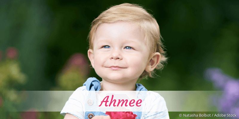 Name Ahmee als Bild