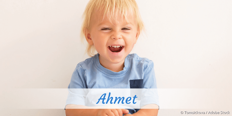 Baby mit Namen Ahmet