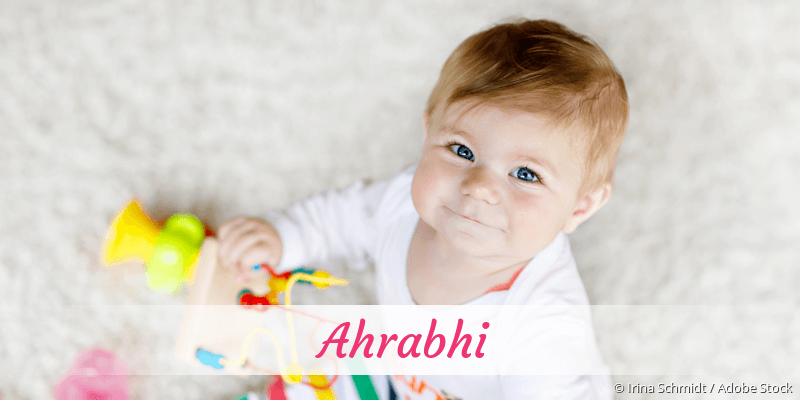 Baby mit Namen Ahrabhi