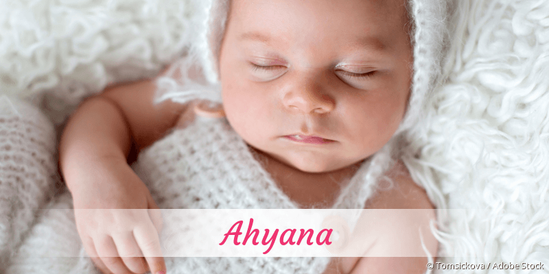 Baby mit Namen Ahyana