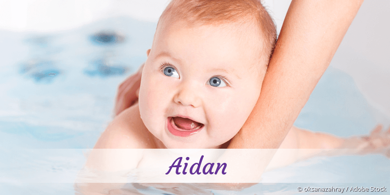 Baby mit Namen Aidan