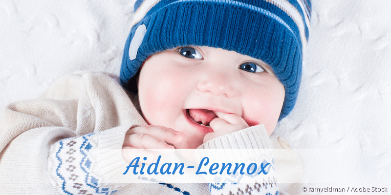 Baby mit Namen Aidan-Lennox