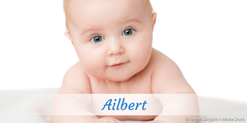 Baby mit Namen Ailbert