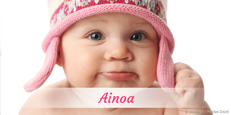 Baby mit Namen Ainoa