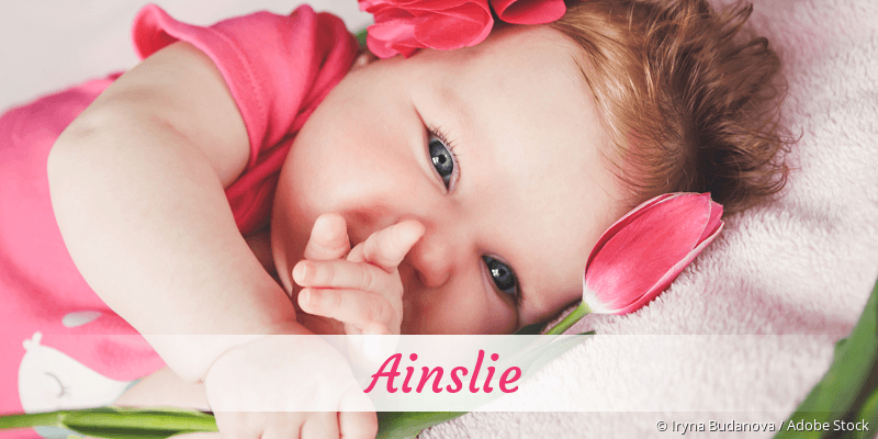Baby mit Namen Ainslie