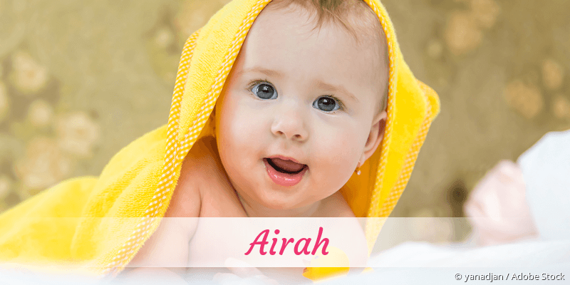 Baby mit Namen Airah