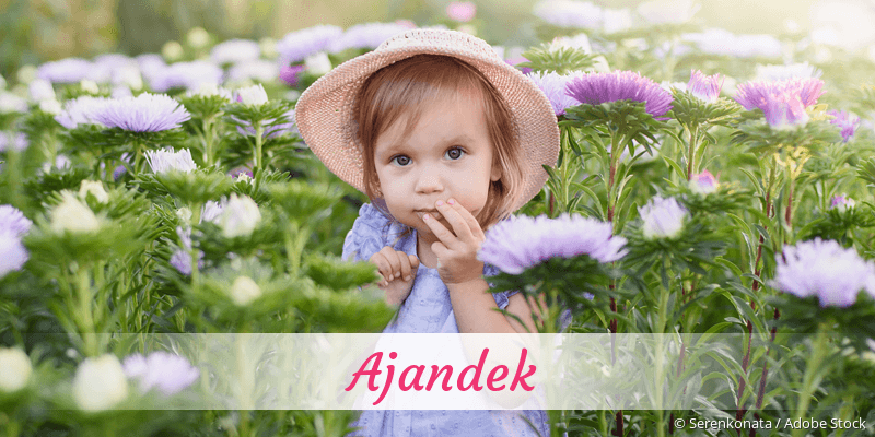Baby mit Namen Ajandek