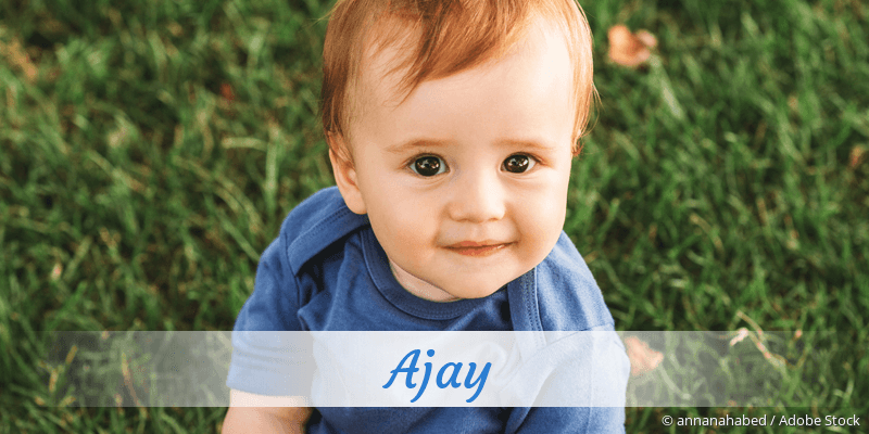 Baby mit Namen Ajay