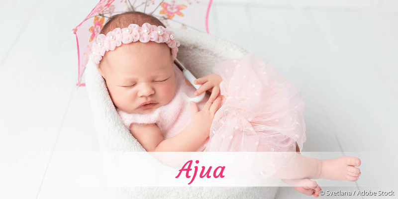Baby mit Namen Ajua