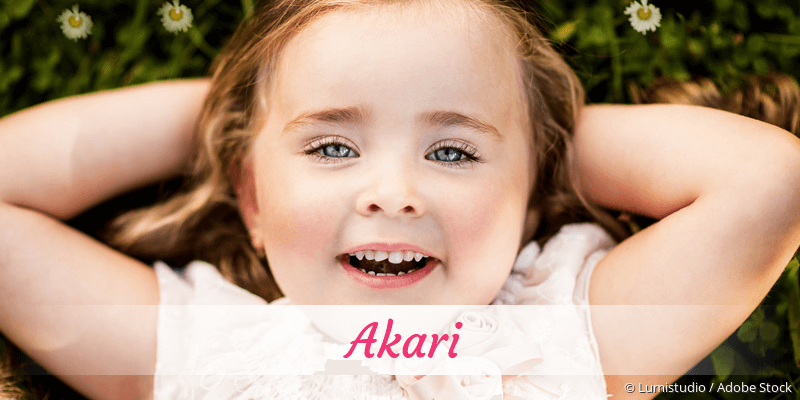 Baby mit Namen Akari