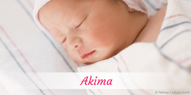 Baby mit Namen Akima