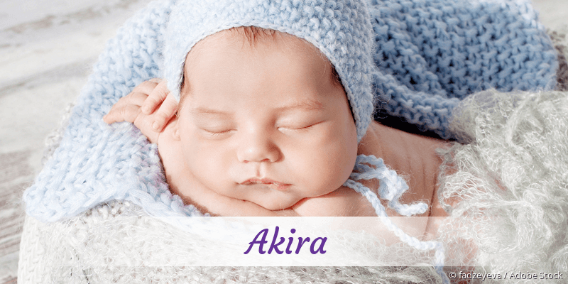 Baby mit Namen Akira