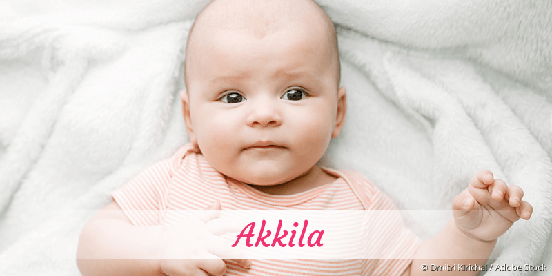 Baby mit Namen Akkila