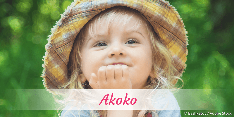 Baby mit Namen Akoko